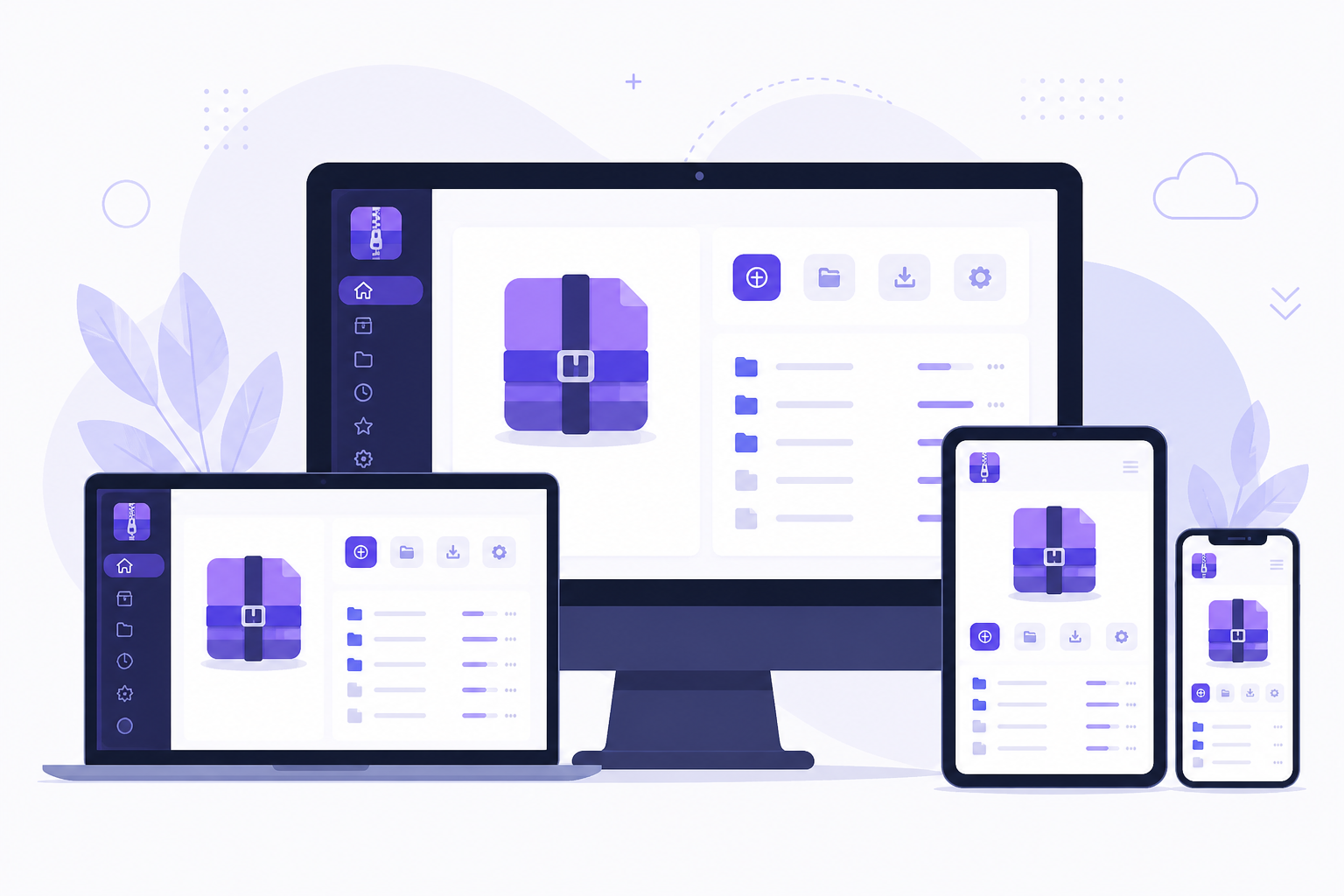 WinRAR 多平台支持:Windows、macOS、Android
